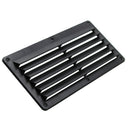 5x10" Ceiling Air Port Vent Rotate Louvers for RV Motorhome Ventilation Black