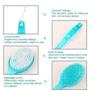 2Pcs Back Scrubber Bath Brush With Long Handle Skin Massage Health Care  SNA