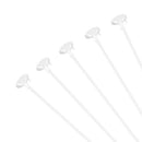 Caydo Lot 5pcs White Balloon Sticks Holders with Cups for Wedding Party Decor