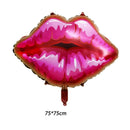 Lip Helium Balloons Red Lip Balloon For Valentine'S Day Kiss Me Foil Balloo Y3V2