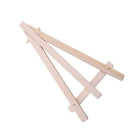 1-10PCS Mini Wooden Cafe Table Number Easel Wedding Place Name Card Holder  R5C2