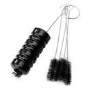 5pcs Tattoo Needle Tip Steel Brushes Kit Set Spray Airbrush Cleaning Tool