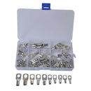 90 Pieces SC6-SC35 Electric Cable Wire Connector Tin-Plated Copper Terminals