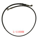 110cm Motorcycle Braided Steel Hydraulic Reinforced Brake Clutch Hose Line