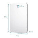 Unbreakable Travel Portable Anti-Fog Shower Shaving Mirror with Suction Hook