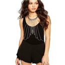 Exaggerated Women Multilayers Long Tassel Body Chain Sexy Beach Necklace