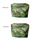 2 Pieces Camouflage Boat Motor Protector Cover