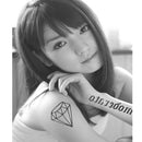 Temporary Tattoo Tatoo Waterproof Stickers makeup make up Crown diamond