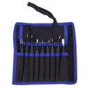 9pcs ESD Anti-static Stainless Steel Tweezers Precision Repair Tool Kit