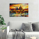 Full Drill 5D Diamond Painting DIY Seaside Castle Embroidery Cross Stitch  A
