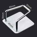 Dish Cloths Steel Rack Sponge Holder Clip Rag Storage Rack Kitchen Org NWY