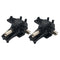 2pcs Fit WLtoys RC Car Front Gearbox Set RC Rock Crawler Parts Fitting