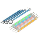 9 Pieces Ball Stylus Dotting Tools Set Clay Embossing Sculpting Ceramics Po