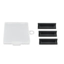 3pcs RC Drone Battery Dust Cover Moisture Proof Charging Port For Mavic Air 2