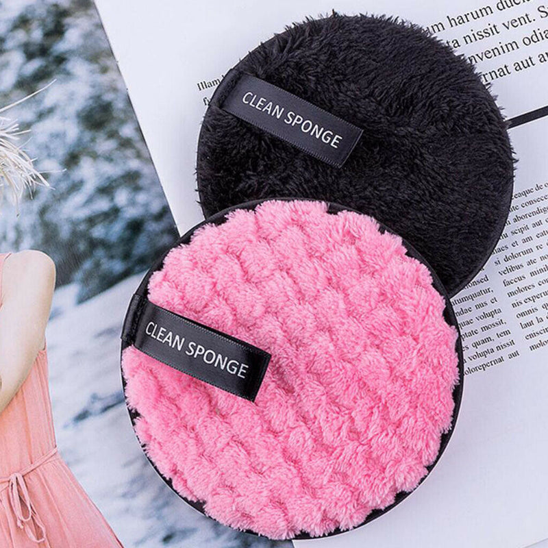 4-Piece Microfibre Cloth For Cleaning Face With Sponge