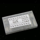 180Pcs Stainless Steel Watch Wrist Band Cotter Bars Strap Link Pins 8mm-26mm