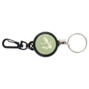 1 Pcs Wire Rope Keychain 60cm Badge Reel Retractable Recoil Anti Lost Ski P JR