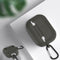 Anti-Fall Silicone Earbuds Case Earphone Box Protector w/Buckle for Airpods Pro
