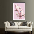 Pink Parrots 5D Diamond Painting Embroidery DIY Cross Stitch Home Decor