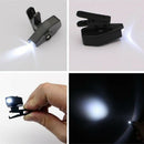 Super Cool LED Reading Lights Clip On  Safety Glasses Glasses Torch Lamp