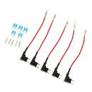 Kit Of Adapters For 15A Fuses For Mini Fuse  APM Mini ATM ATM 5PCS