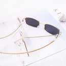 New Metal Cord Glasses Strap Golden Fashion Men Women Reader Sunglasses Chai.AU