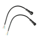 LED Strips 4 Pin Waterproof Power Connector Cable Black R8K9