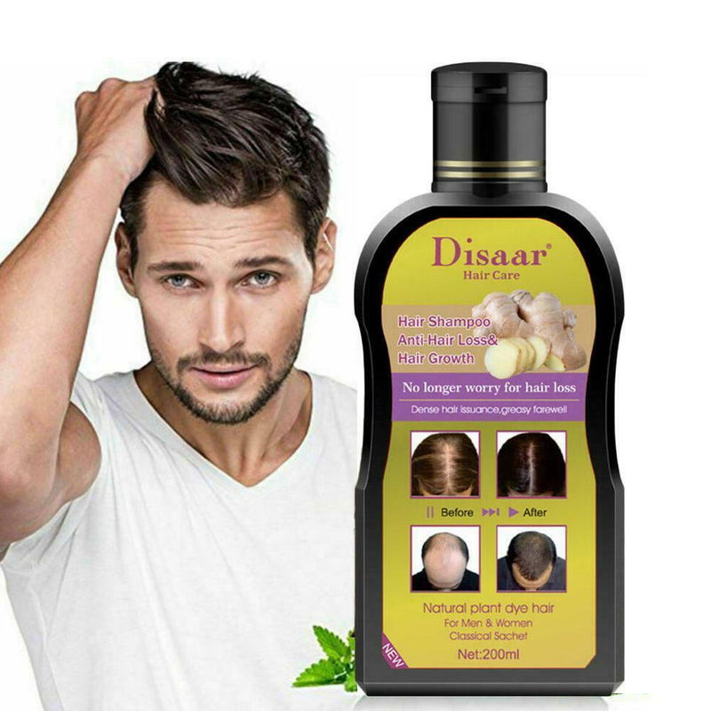 200ml Men Women Hair Shampoo Anti hair Loss Chinese Herbal Hair Growth