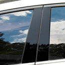 Door B C Pillar Mirror Plate Molding Trim Black New Fits For Hyundai Tucson