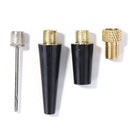 4pcs/set Ball Needle Nozzle Adapter Kit Bicycle Tire Inflate Pump Parts