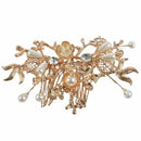 Hanfu Tiara Bride Costume Hair Accessories Chinese Phoenix Crown Luxury ClasJ5D4