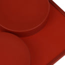 3 Cavity Large Round Disc Silicone Mold Shallow Cylinder Classic Mold Shapes Hn