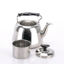 Stainless Steel Whistling Tea Kettle Teakettle Fast Boil Teapot wIth Infuser 3L