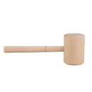 Wood Hammer Leather Carving Hammer Printing Tool Diy Craft Cowhide Punch Se H7R9