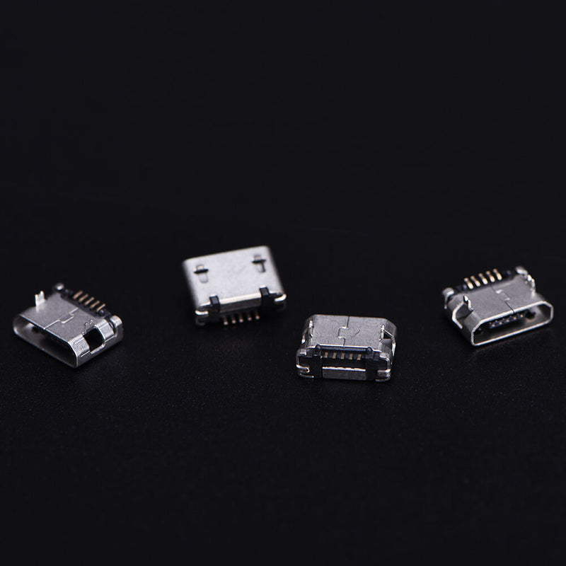 10X Micro USB 5pin B  Female Connector For Connector 5 pin Charging Socket J Cy