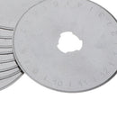10x 45mm Rotary Circular  With Case Craft Paper Fabric Leather Cutter