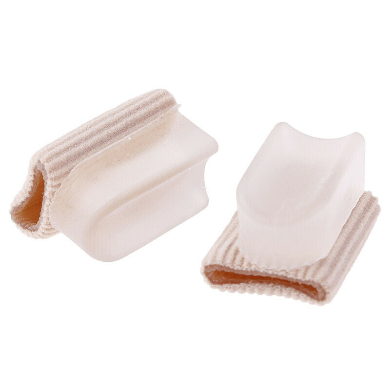 2Pcs Pedicure Orthotics Toe Separator Foot Care Gel Hallux Valgus Correction Kw