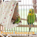Winter Warm Bird Nest Triangle Parrot Hanging Cage Bed for Pet Hammock (S) A