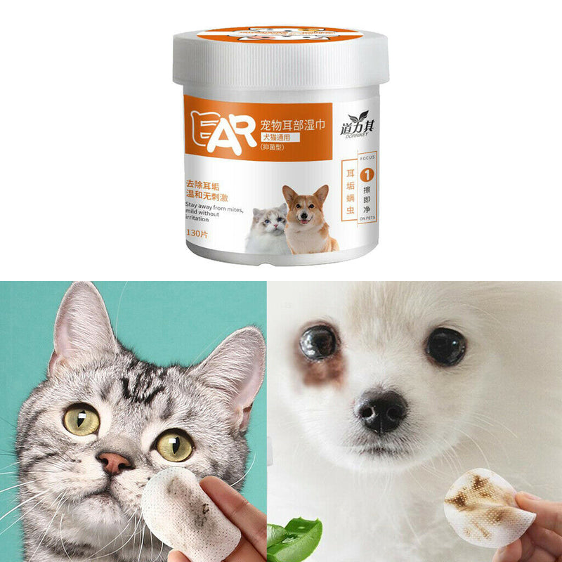 Professional Grooming Pads for Dog Cat Eyes Professional Pet Eye Cleaning Wipes