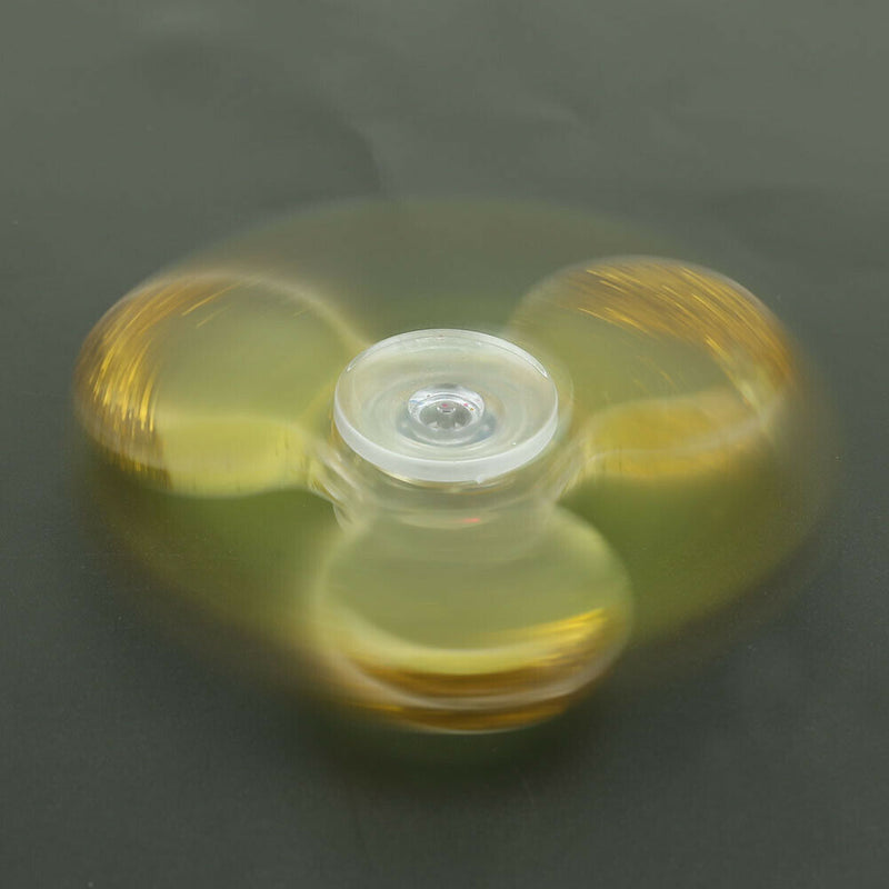 Quicksand Adults Decompression Tri Crystal Random Color Fingertip Gyro