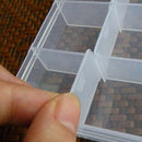 15 Lattices Portable Transparent Storage Holster Detachable Fishing Tackle Box