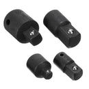 3/8" to 1/4" 1/2" inch Drive Ratchet Socket Adapter Reducer Air Impact Set 4 x