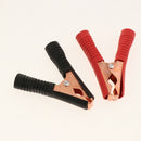 10X Red&Black Car Battery Test Lead Clips Crocodile Alligator Clamps