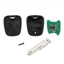 2 Buttons NE73 Blade Remote Key Fob Controller For PEUGEOT 206 434MHZ With  W5Z9