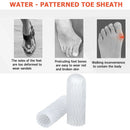2pcs Fingers Toes Protective Sleeve Overlapping Anti-wear Sleeve Feet Care