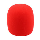 10x Handheld Stage Microphone Windscreen Sponge Mic Cover Cap For Karaoke DJ