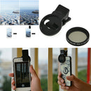 37mm Clip-on ND 2-400 Adjustable Neutral Density Phone Camera Lens Filter