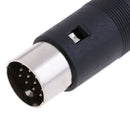 Din plug 13 pin male inline audio adapter connector for atari st kenwood icomME