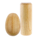 Round Wooden Sand Maraca Shaker+Sand Egg Baby Musical Instrument Percussions
