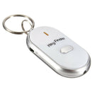 Anti-Lost Key Finder Locator Keychain Whistle Sound Control Keyring Tracker.